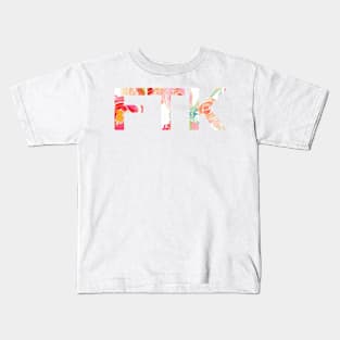 Floral FTK Kids T-Shirt